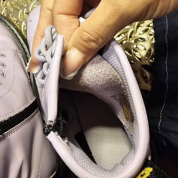 Dr Martens Lavender Combat Boots 4
